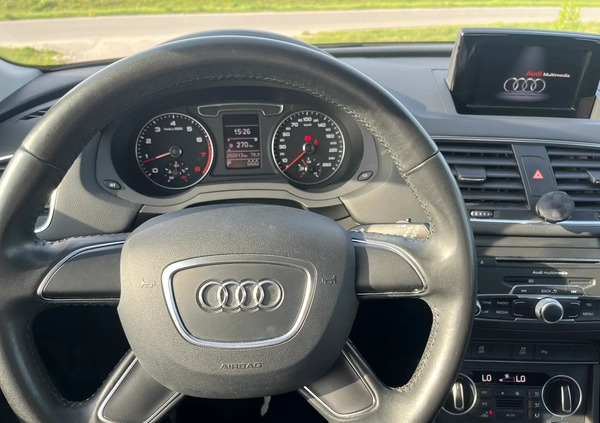Audi Q3 cena 75000 przebieg: 202150, rok produkcji 2016 z Warszawa małe 172